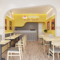 Thiết kế quán mỳ cay KOREA